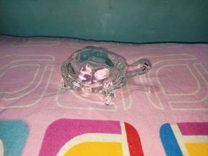 Classy Transparent Glass Paperweight (Turtle)