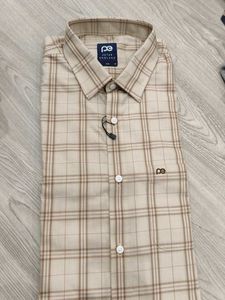 Peter England Checkered Shirt