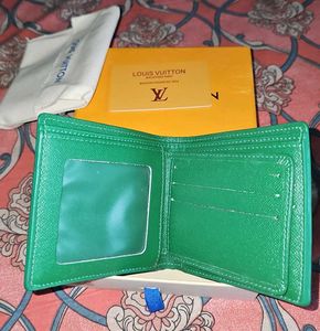 Louis Vuitton Green Wallet (Dubai Copy)