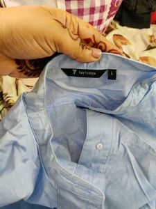 Blue Long Sleeve Shirt