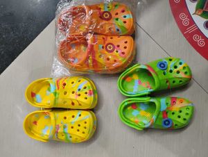 Colorful Kids Clogs (Set of 3)