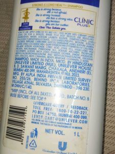 Clinic plus+ Shampoo
