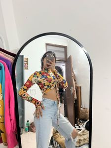 Floral Print crop top