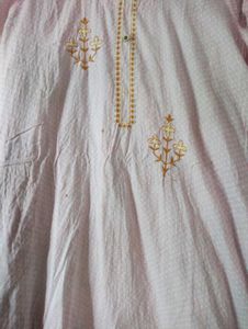 Kurta Salwar Dupatta Set For Women, 46inch
