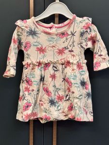 Adorable Floral Baby Dress &amp; Headband