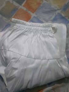 White Ethnic Dhoti Pant