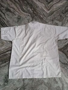 Classic White Short-Sleeve Shirt