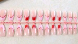 French Tip Press-On Nails