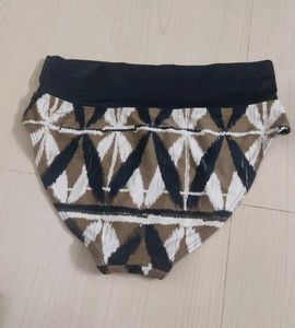 Patterned Bikini Bottom