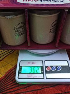 Vintage Tea Coffee Sugar Container 3 Pcs