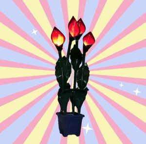 Retro Tulip Table Lamp