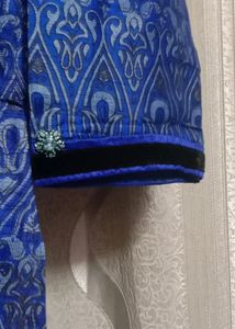 Party Wear Kurta Pajama Stones Buttons