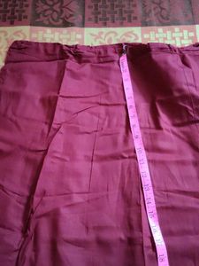 Maroon Cotton Peticoat