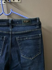 Dark Blue Denim Jeans