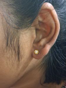 Floral Stud Earrings flower design