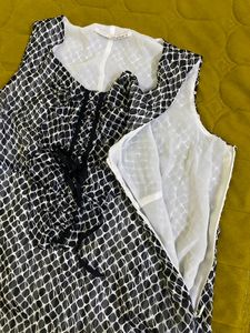 Black &amp; White Dress(girls 10-12)