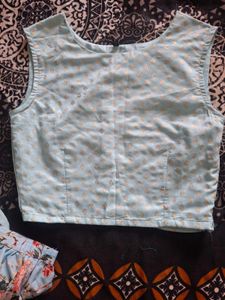 Sky Blue Embroidered 3-Piece Suit