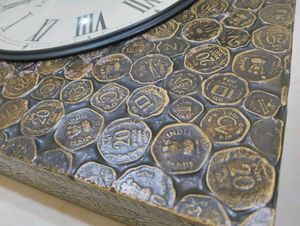 Ethnic Artifacts Clock