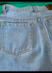 Light Blue Straight Jeans