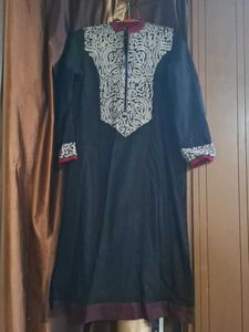 Fresh New Duty Item: Woolen Kadai Kurta Long ..