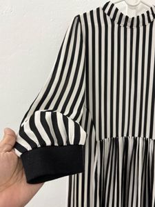Striped Long Sleeve Dress