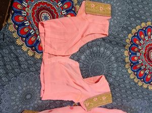 Pink Saree