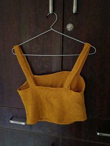 Mustard Crop Top💛💛
