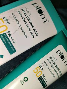 Plum Cica &amp; Hyaluronic Sunscreen