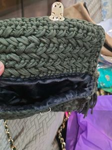 Combo Of 2 Mehndi Green Sling Bag