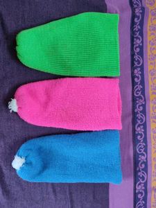 Baby/Kids Winter Caps - 3 Pack