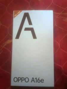 Oppo A16e Box