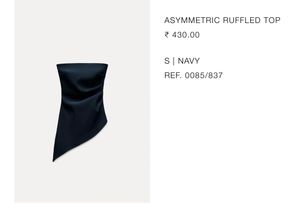 Strapless Top ZARA