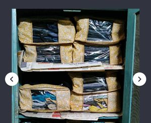 25 Uniform pouches, 6 Clothes storage cove
