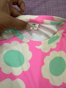 Neon Pink Top