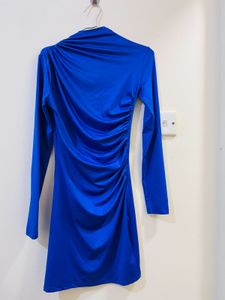 Blue Bodycon Mini Dress