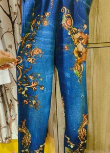 Baroque Print Leggings