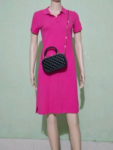 Rose Pink Ralph Lauren T Shirt Dress