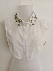 Embellished Collar Top