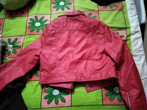 Red Leather Jacket - Tokyo Talkies.
