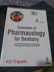 Essentials Of Pharmacology For Dentistry