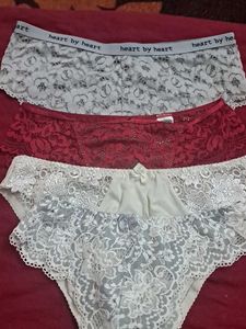 premium  imported laces four panty