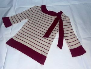 Red And White Top