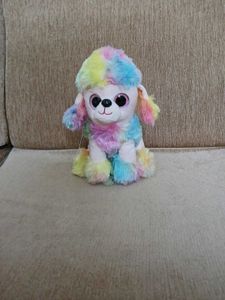 Rainbow Poodle Plush