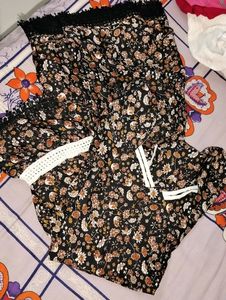 Round Lace Work Kurti