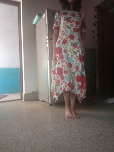 Floral Long Dress