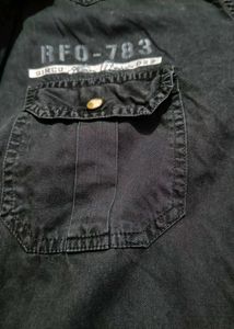 Black Denim Shirt