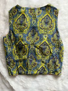 Reversable Boho Chic Paisley Vest