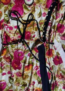 Floral Print Maxi Dress