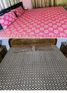 Two Silk Bedsheet