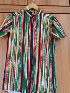 Shirt With Front Open Buttons